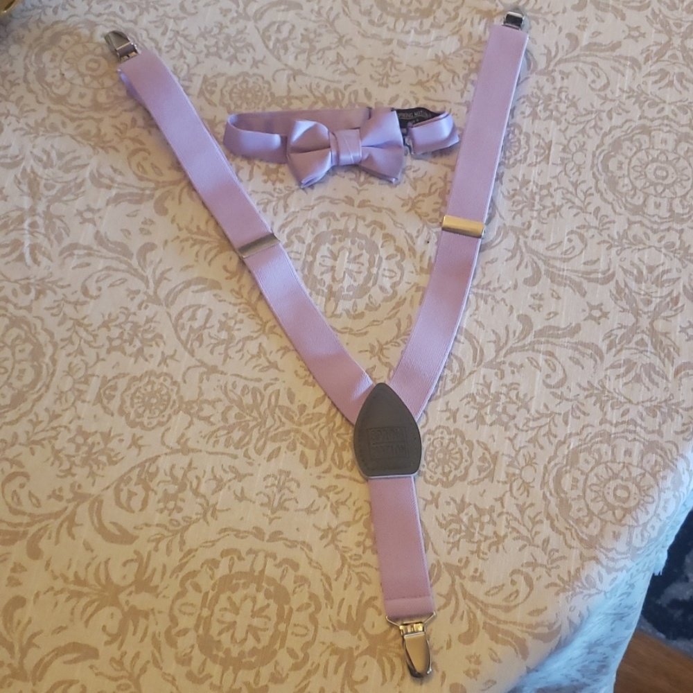 Toddler Suspender and Bow Tie
